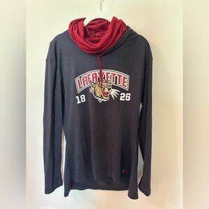Under Armour Lafayette College Sweatshirt - Dark Grey and Red/Maroon